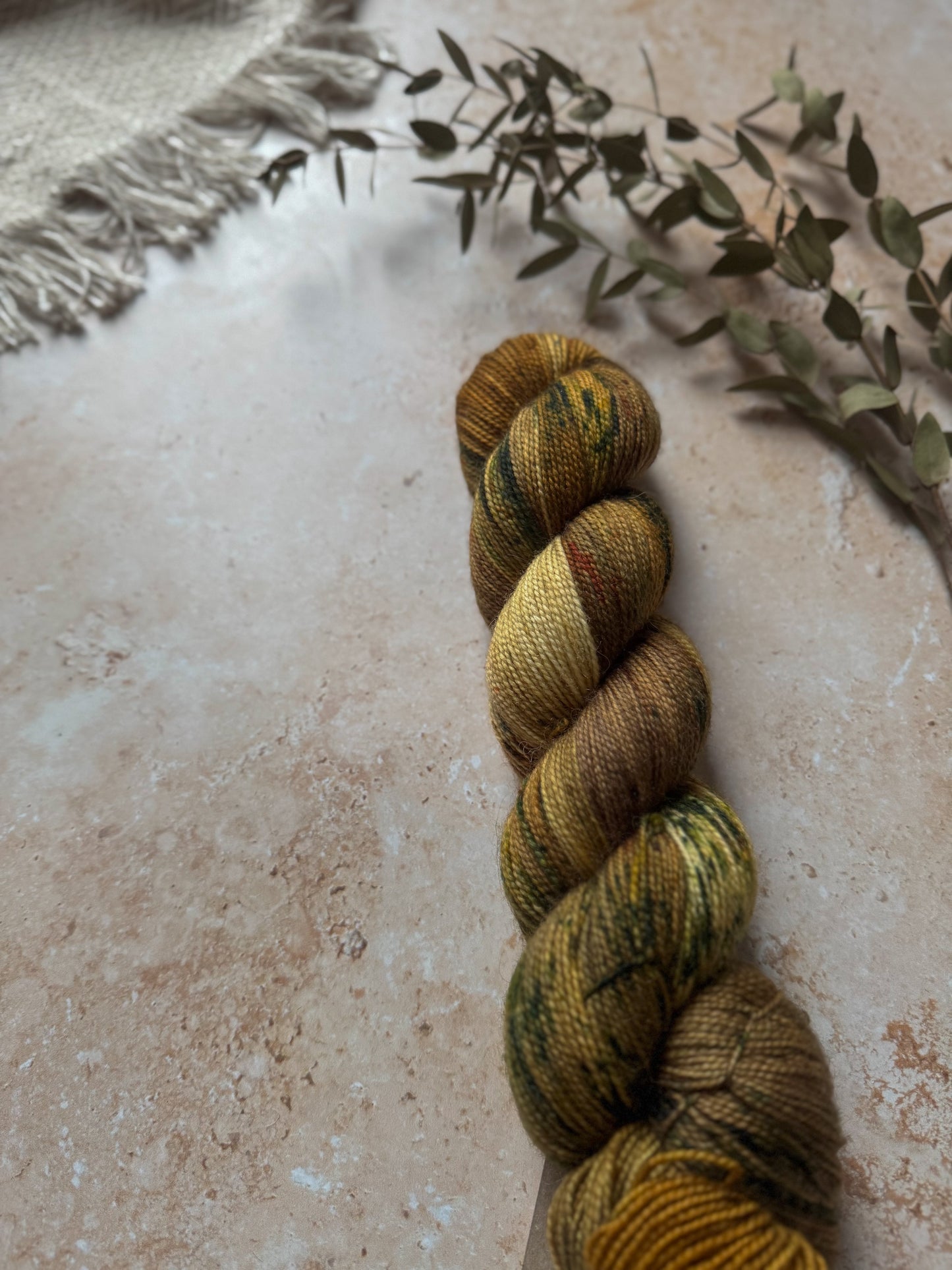 Western Gorse - BFL Twist Sock