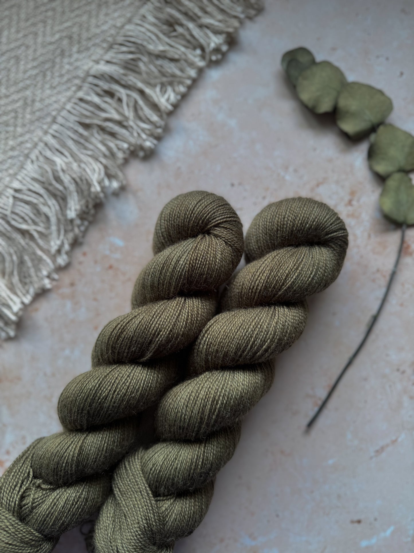 Spiral Wrack - BFL Twist Sock