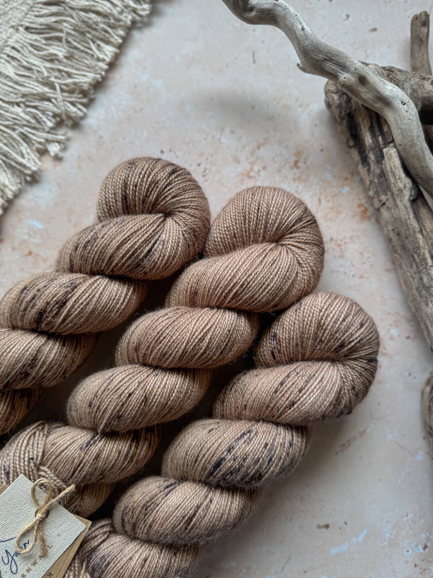 Driftwood - BFL Twist Sock