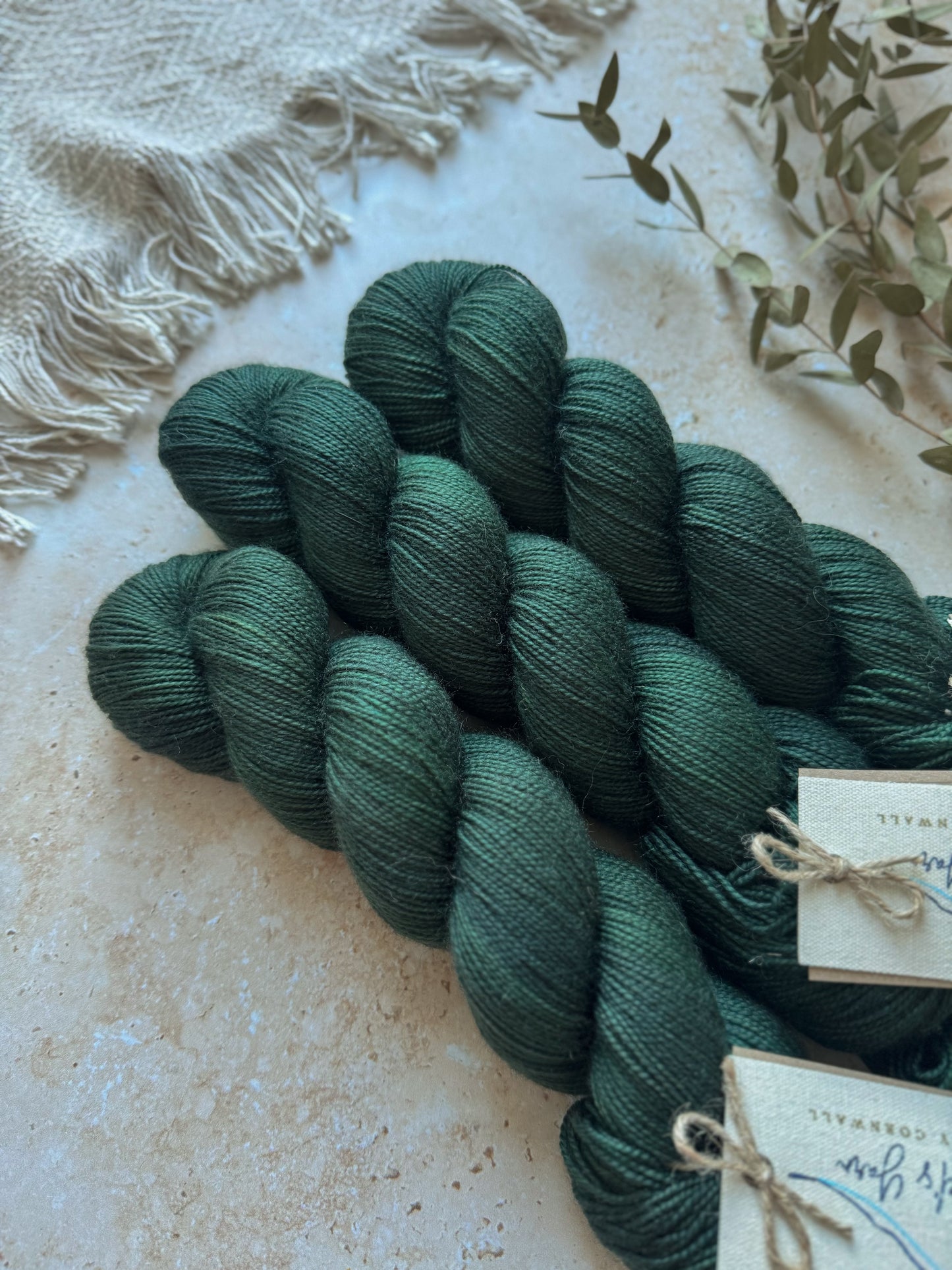 Kelp Forest - BFL Twist Sock