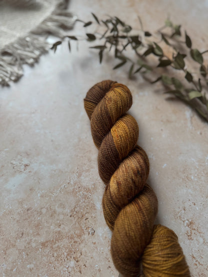 Autumn Bracken - BFL Twist Sock
