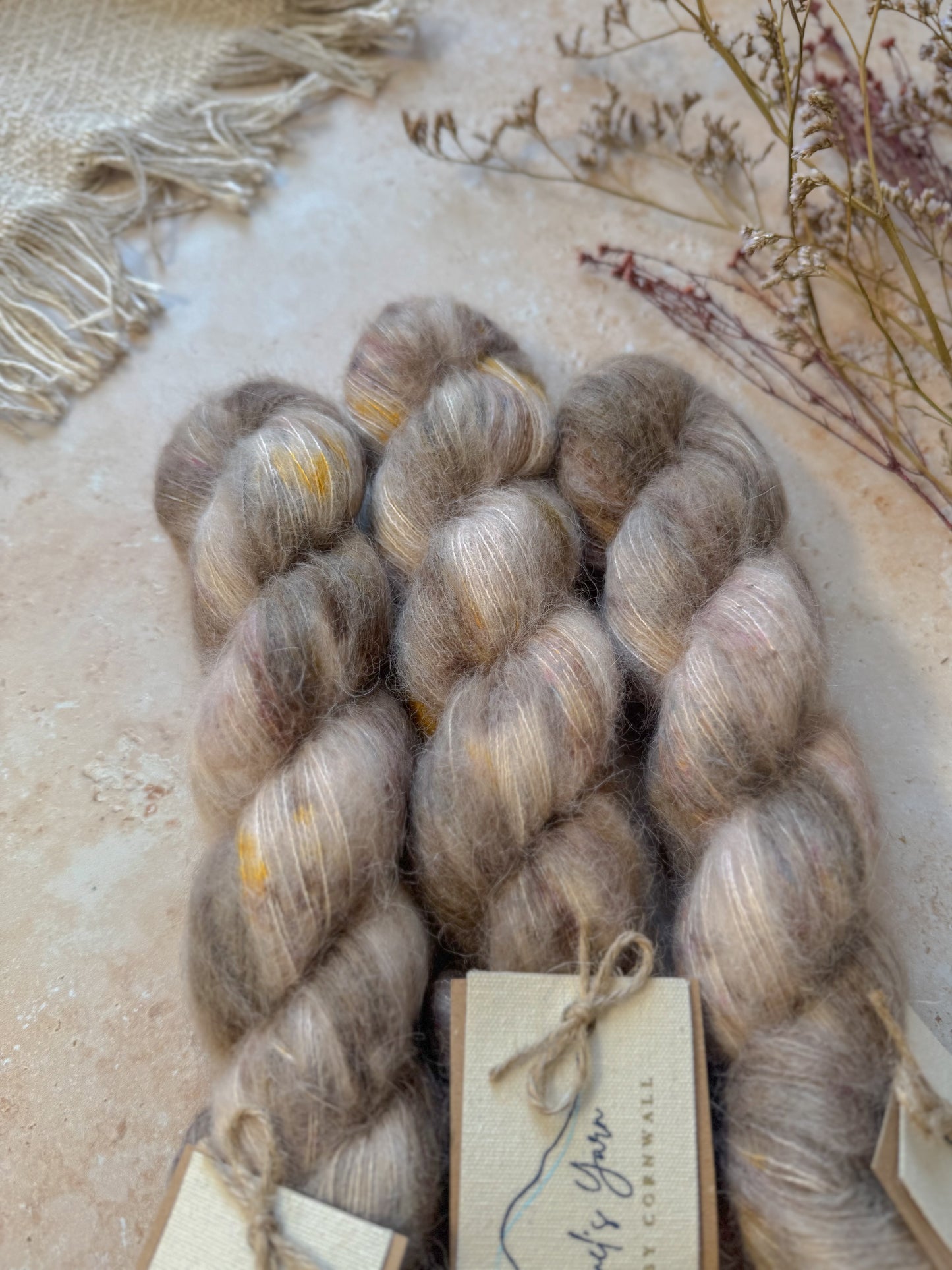 Tideworn Timber - Suri Silk Lace