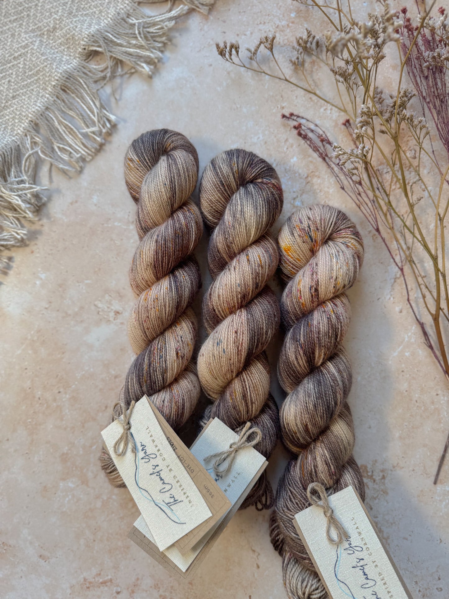 Tideworn Timber - BFL Twist Sock