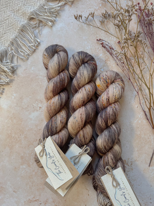 Tideworn Timber - BFL Twist Sock