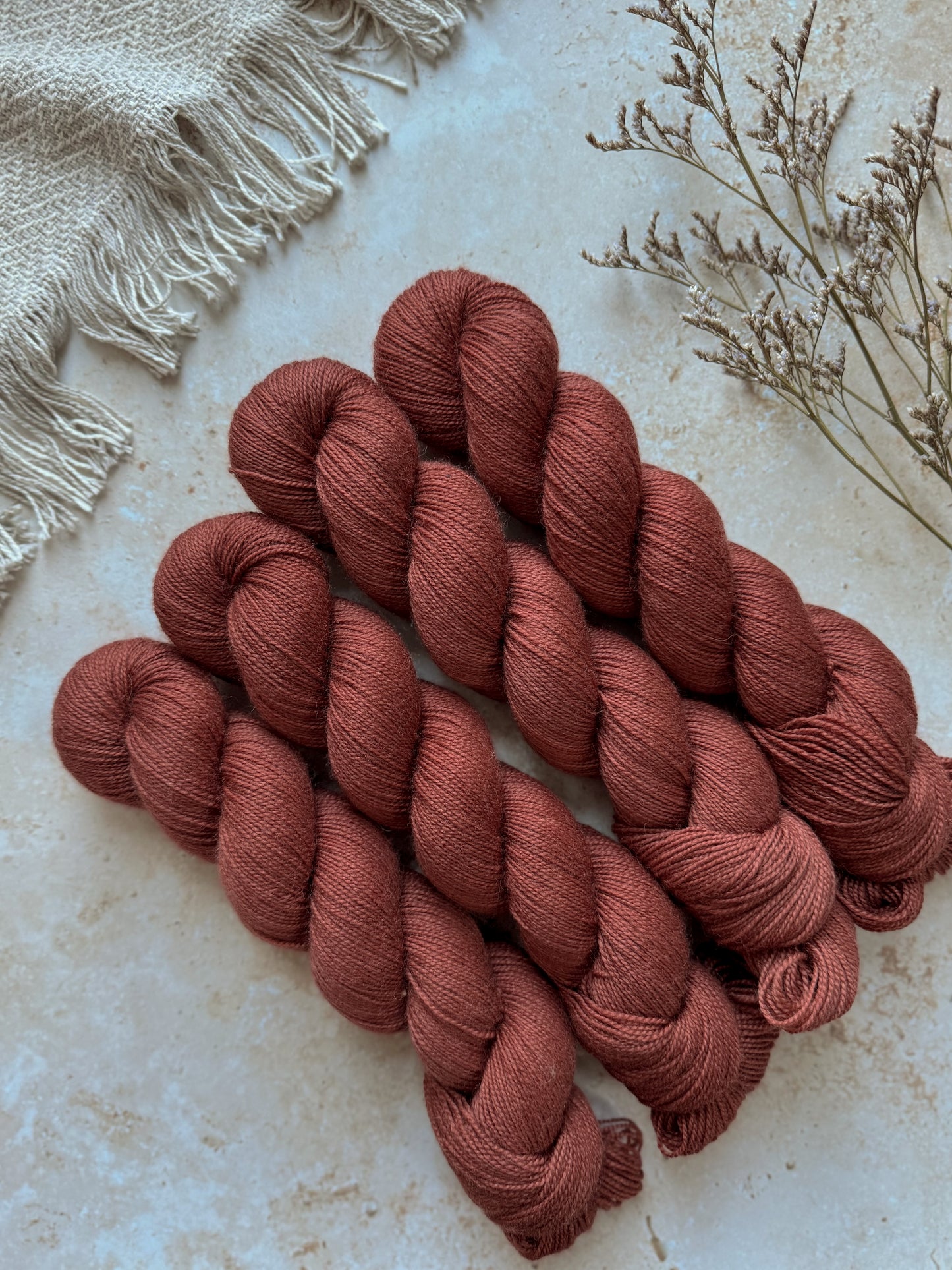 Rhodophyta - BFL Twist Sock