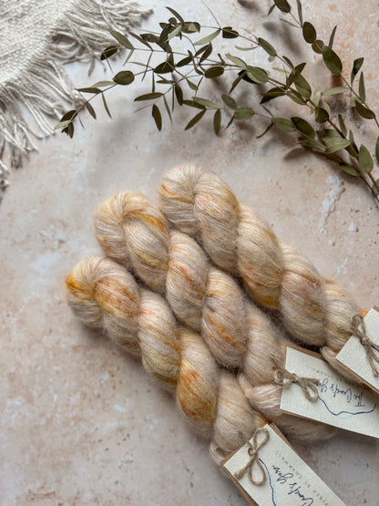 Crab Tracks - Suri Silk Lace