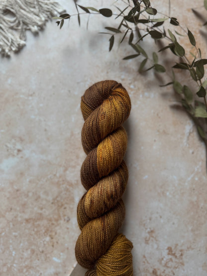 Autumn Bracken - BFL Twist Sock