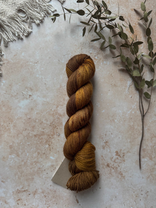 Autumn Bracken - BFL Twist Sock