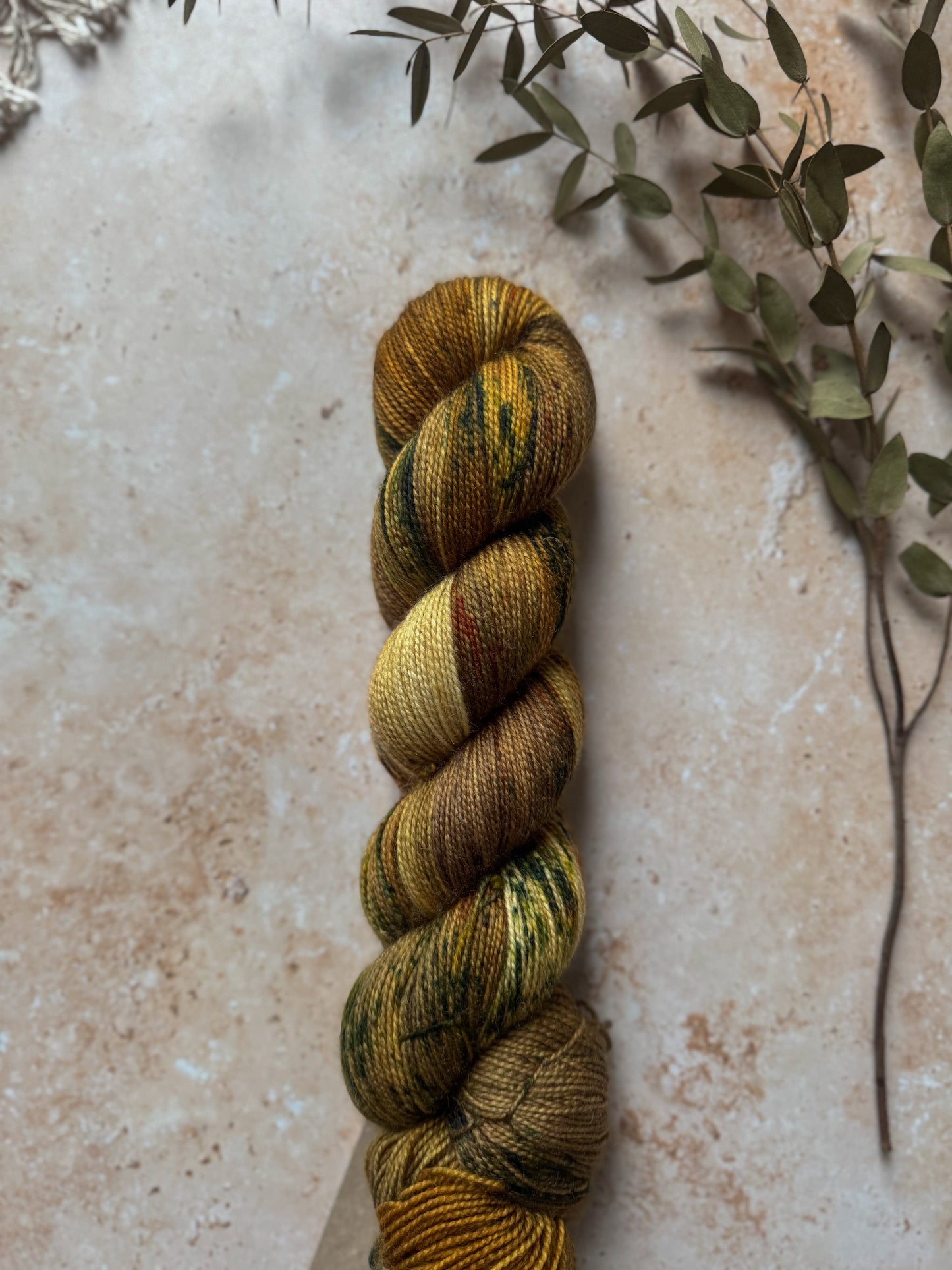Western Gorse - BFL Twist Sock