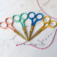 Coloured Embroidery Scissors